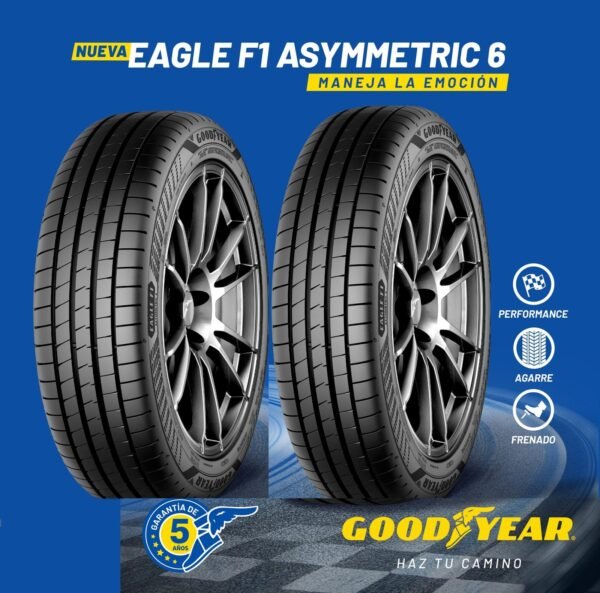 Kit x2 235/35R19 Goodyear Eagle F1  Asymmetric 6 XL 91 Y